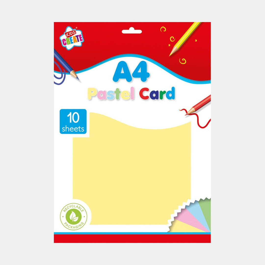 A4 10 Sheets of Pastel Cards from You Know Who's