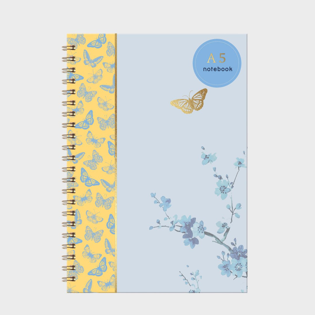 A5 Butterfly Wire Notebook from You Know Who's