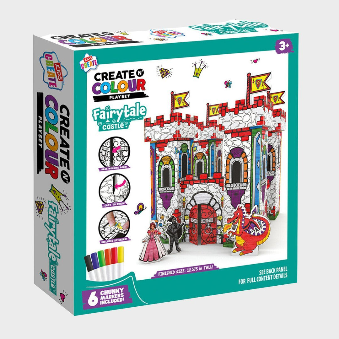 Activity 3D Create And Colour Castle Set from You Know Who's