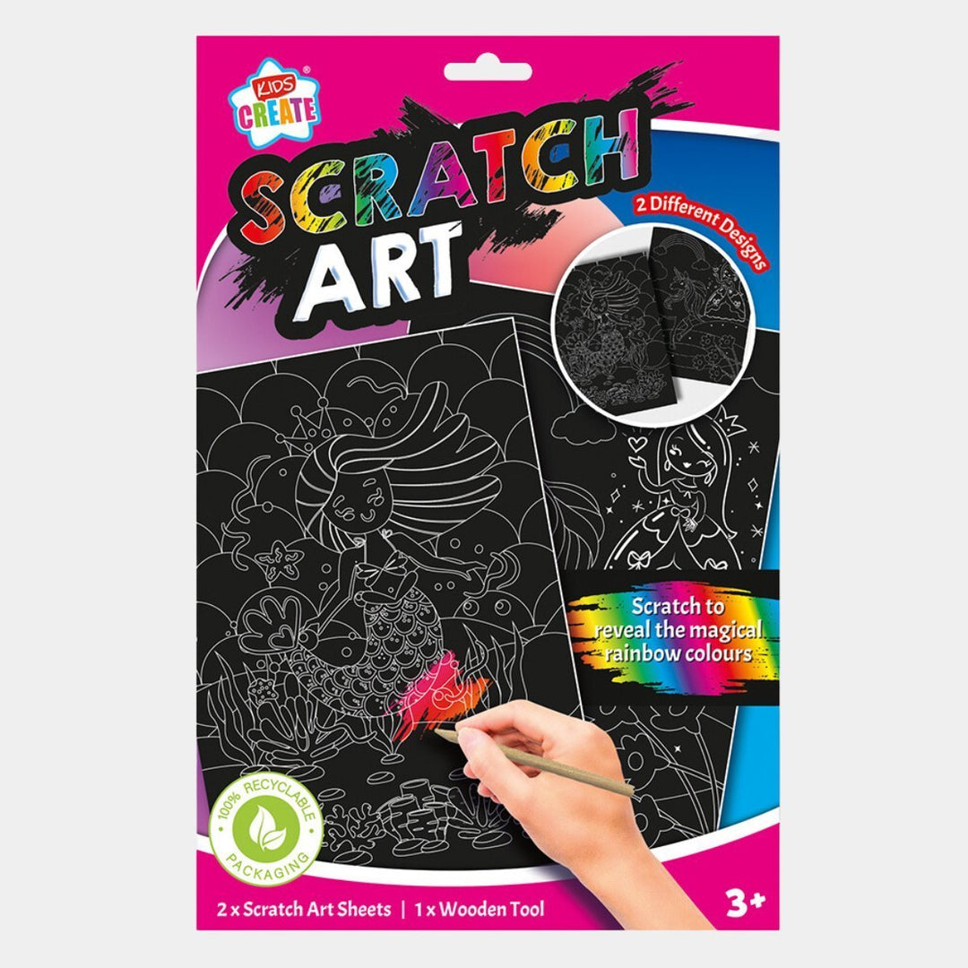 Activity Scratch Art from You Know Who's