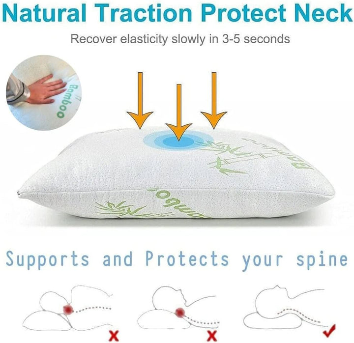 Adjustable Bamboo Memory Foam Pillow from You Know Who's