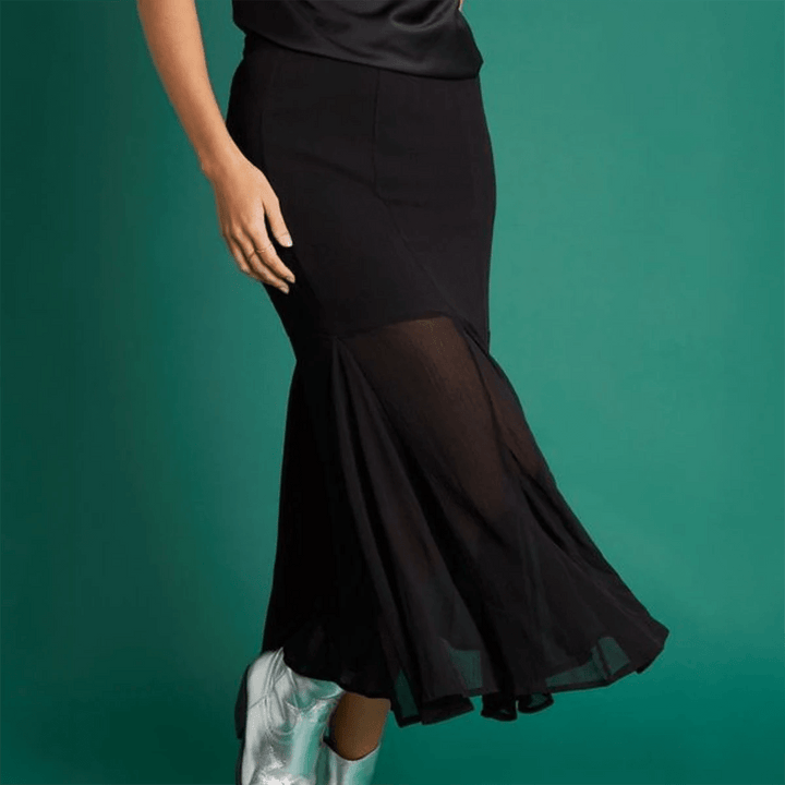 Another Sunday Chiffon Midi Skirt from You Know Who's