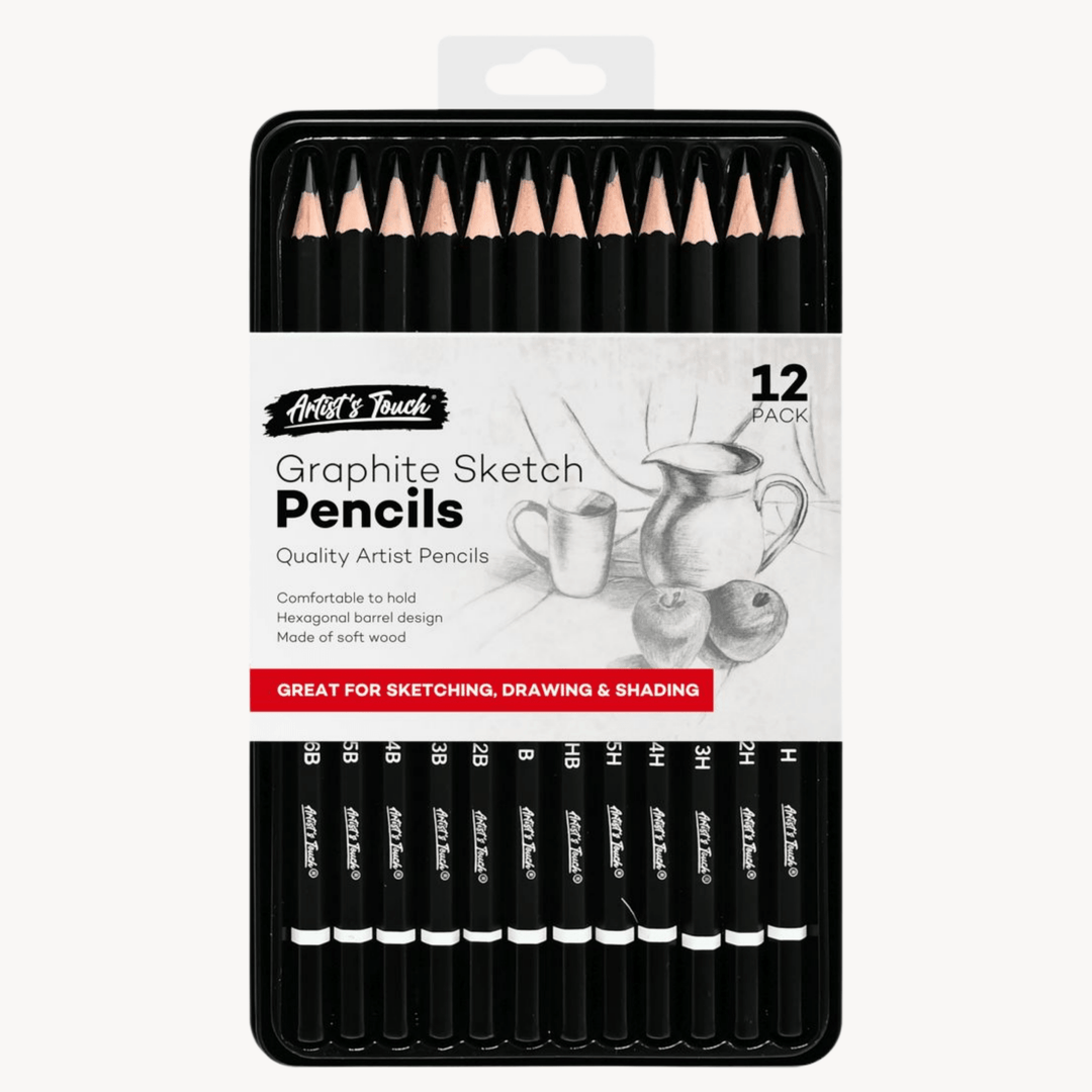 Artist Graphite Pencil 12pk from You Know Who's