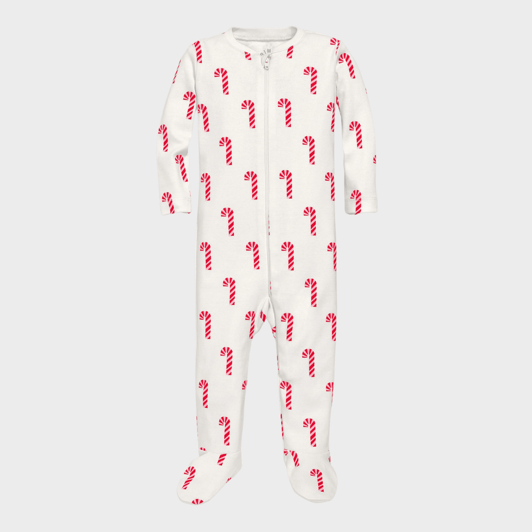 Babies Candy Cane Sleepsuit from You Know Who's