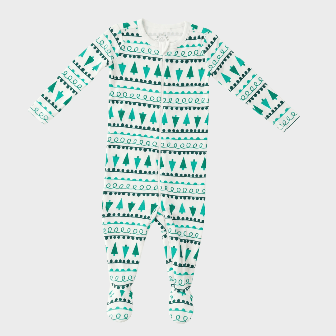 Babies Green Tree Sleepsuit from You Know Who's