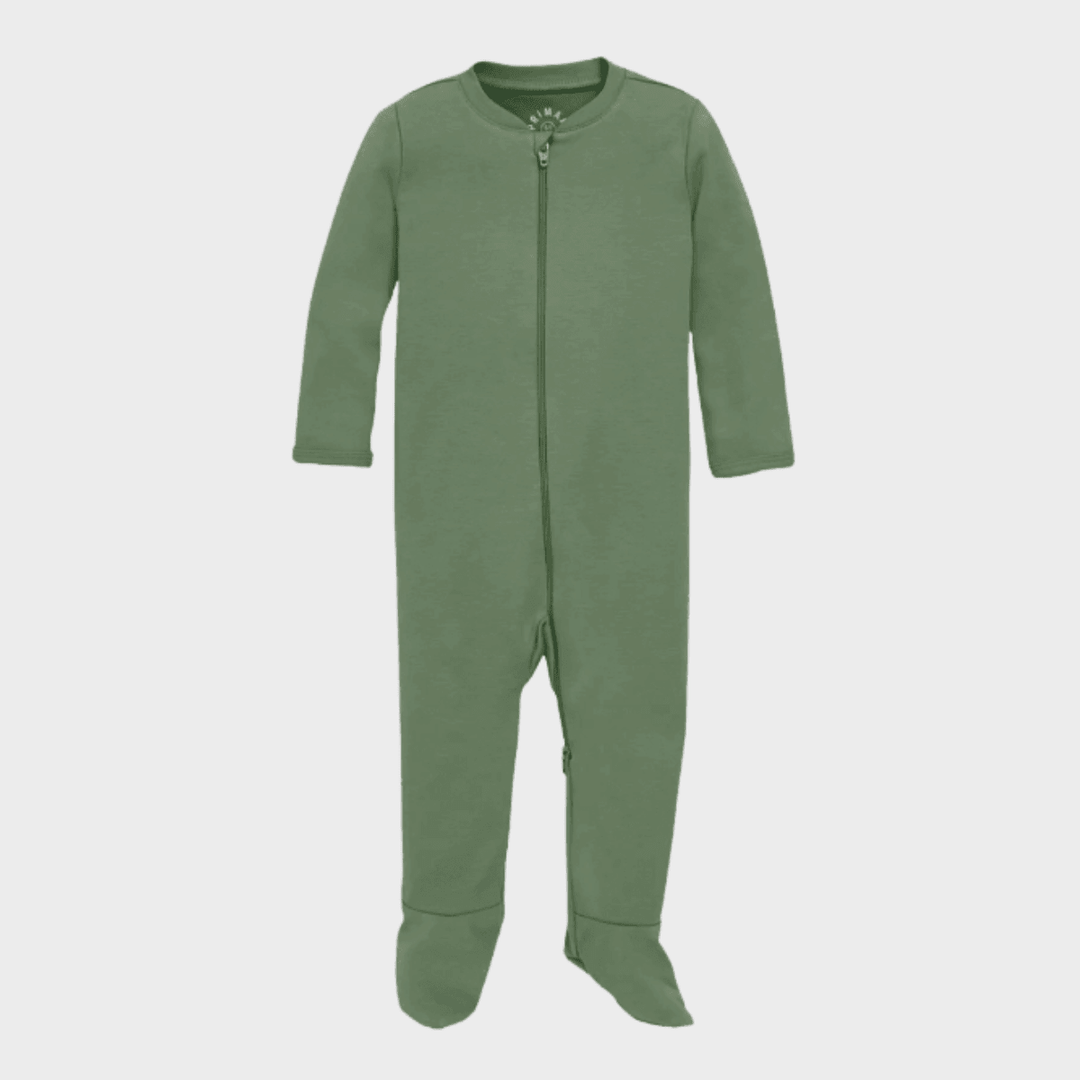 Babies Khaki Sleepsuit from You Know Who's