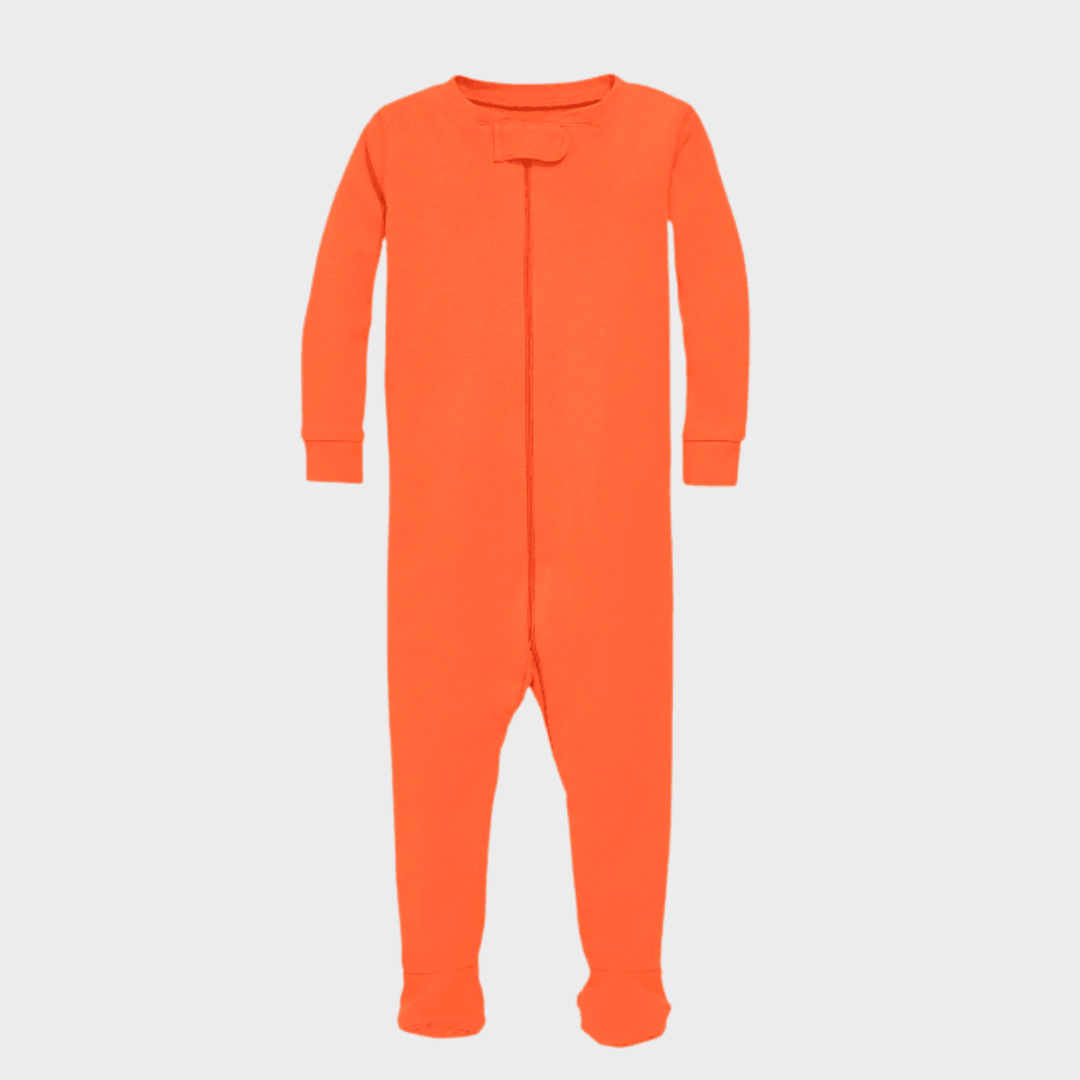 Babies Orange Sleepsuit from You Know Who's