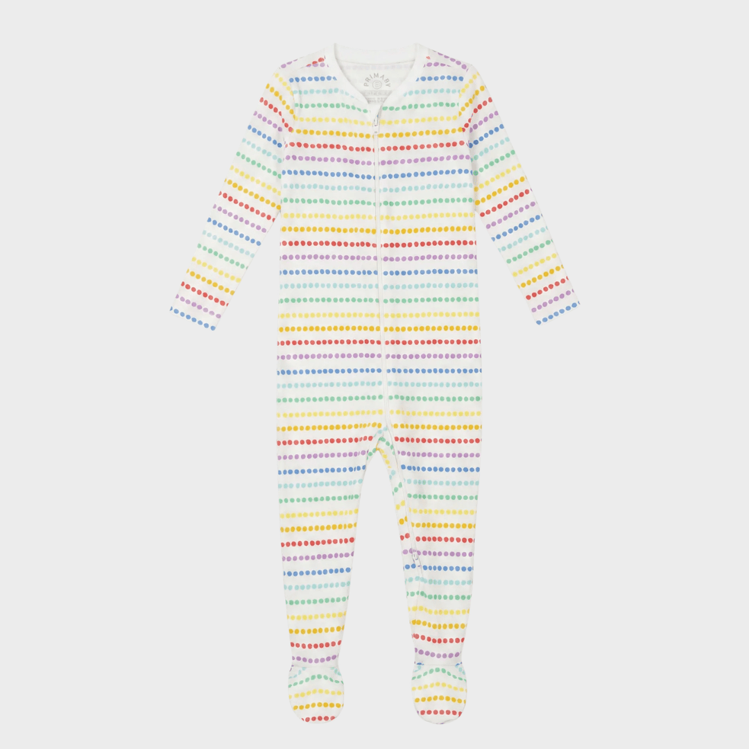 Babies Stripe Dot Sleepsuit from You Know Who's