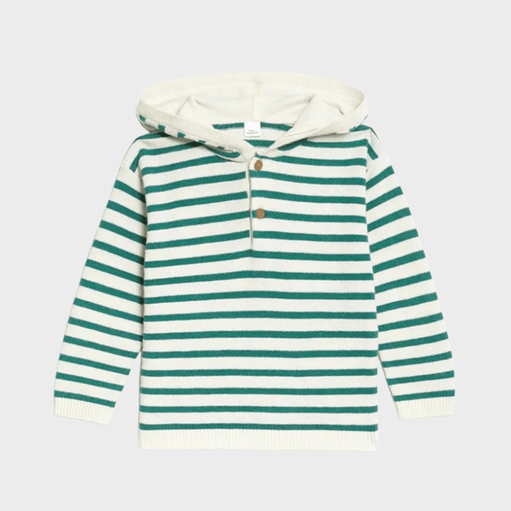 Baby 2pce Green Stripe Set from You Know Who's