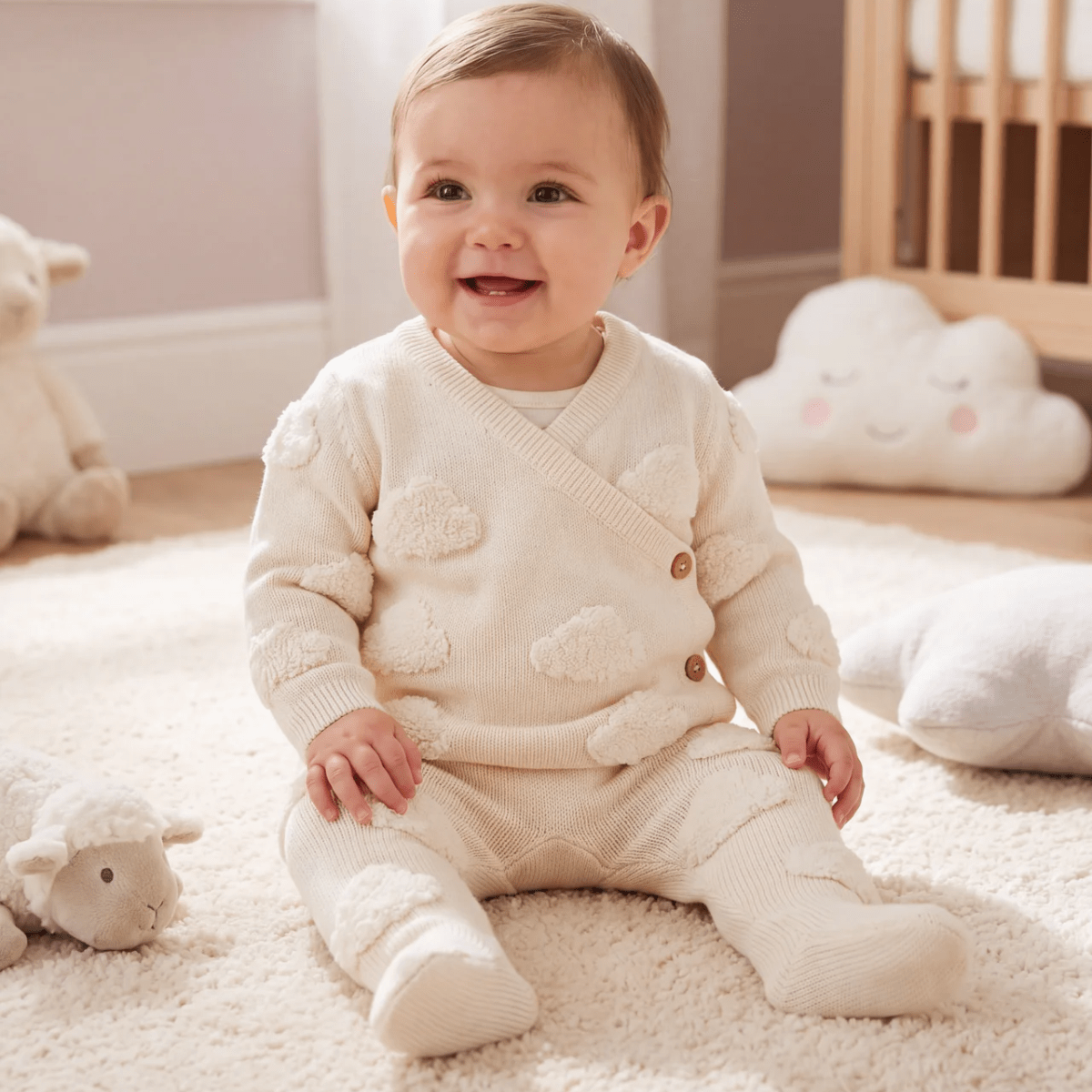 Baby Cloud Knitted Set from You Know Who's