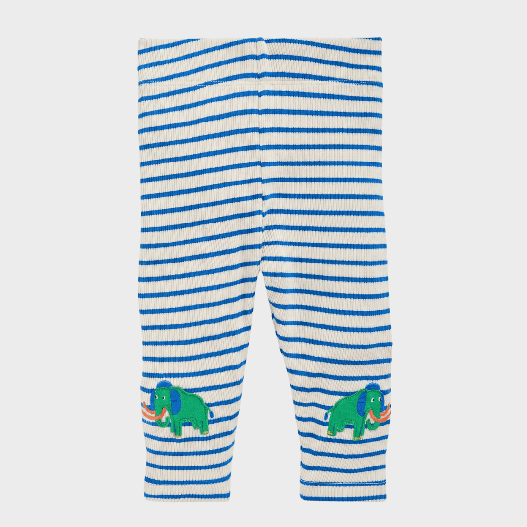 Baby Elephant Stripe Boden Leggings from You Know Who's