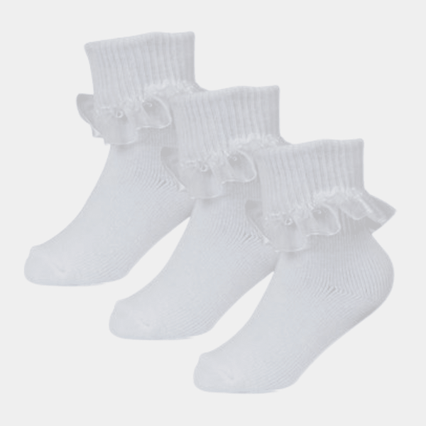 Baby Girls Lace Socks from You Know Who's