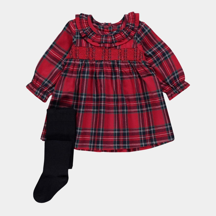 Baby Girls Tartan Dress from You Know Who's