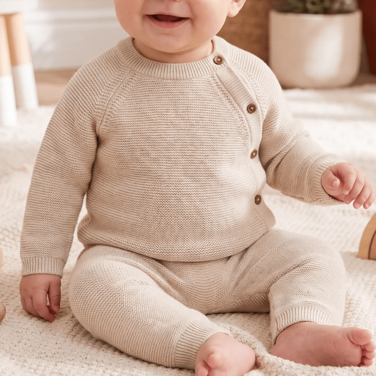 Baby Knitted Top And Legging from You Know Who's