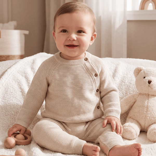 Baby Knitted Top And Legging from You Know Who's