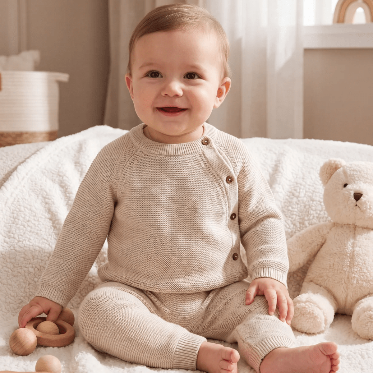 Baby Knitted Top And Legging from You Know Who's