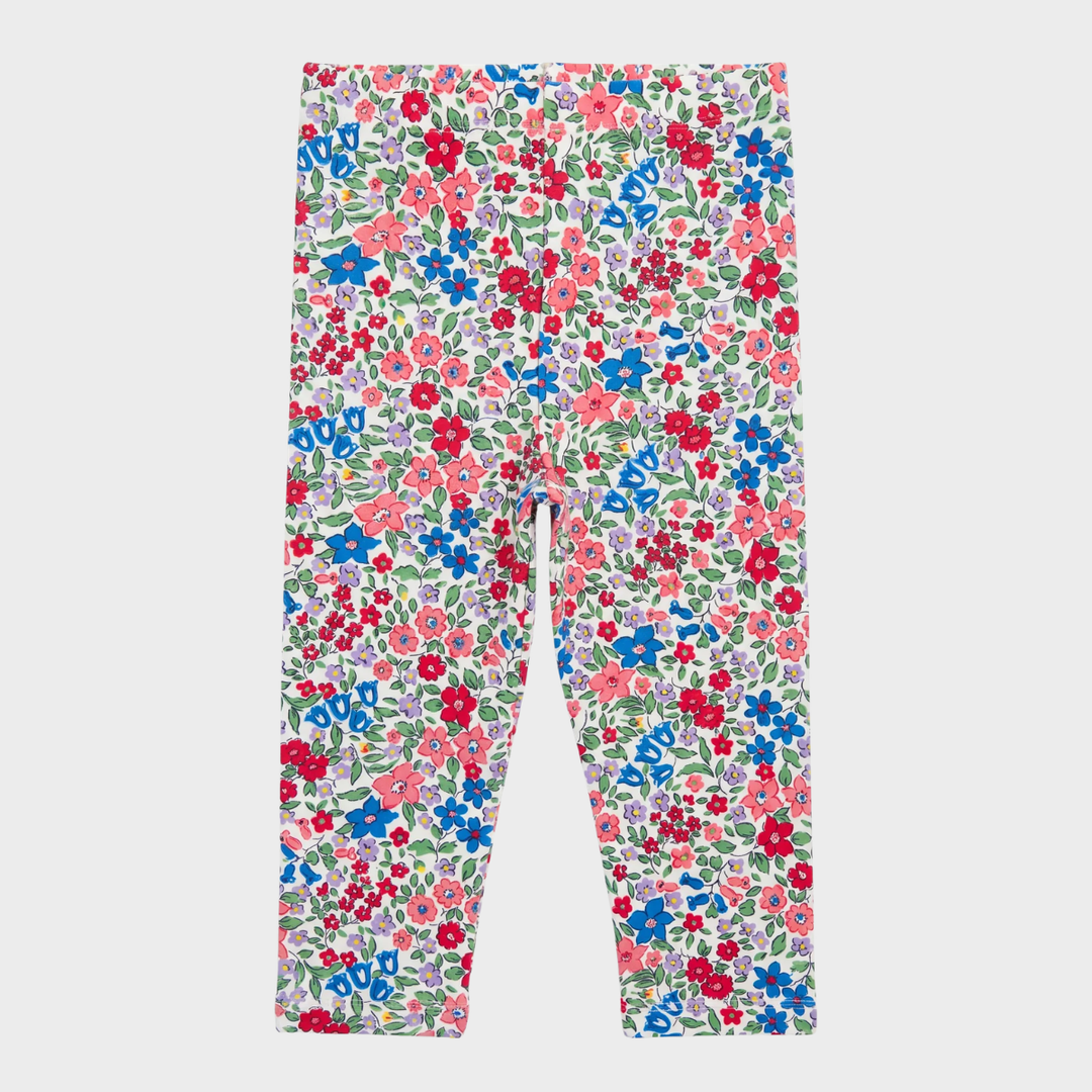 Baby Red Floral Boden Leggings from You Know Who's
