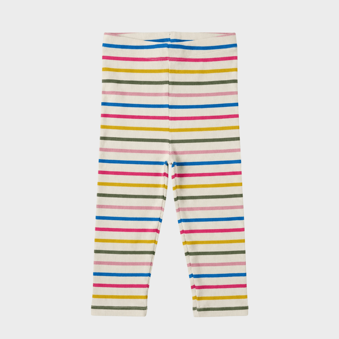Baby Ribbed Stripe Boden Leggings from You Know Who's