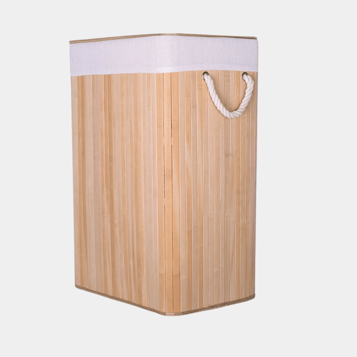 Bamboo Laundry Hamper 60x40x30cm from You Know Who's