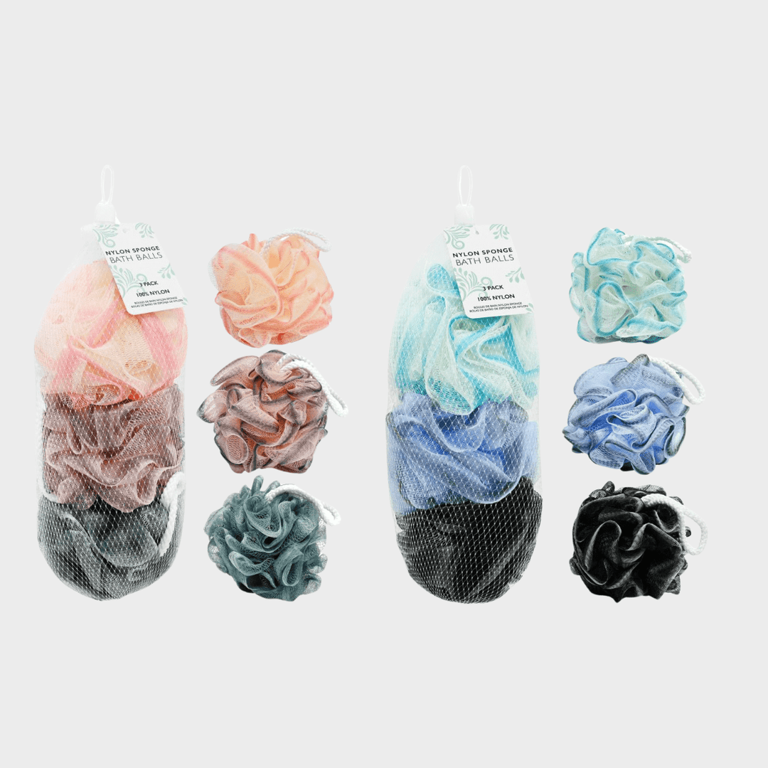 Bath Ball Nylon 3pk from You Know Who's