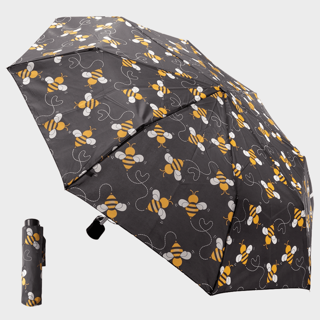 Bee Heart Print Supermini Umbrella from You Know Who's