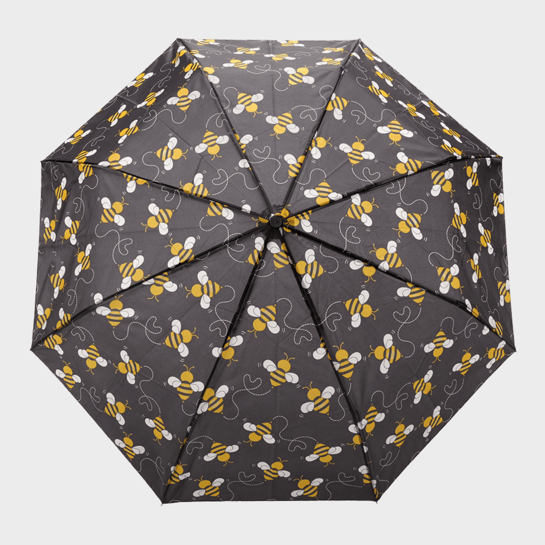 Bee Heart Print Supermini Umbrella from You Know Who's