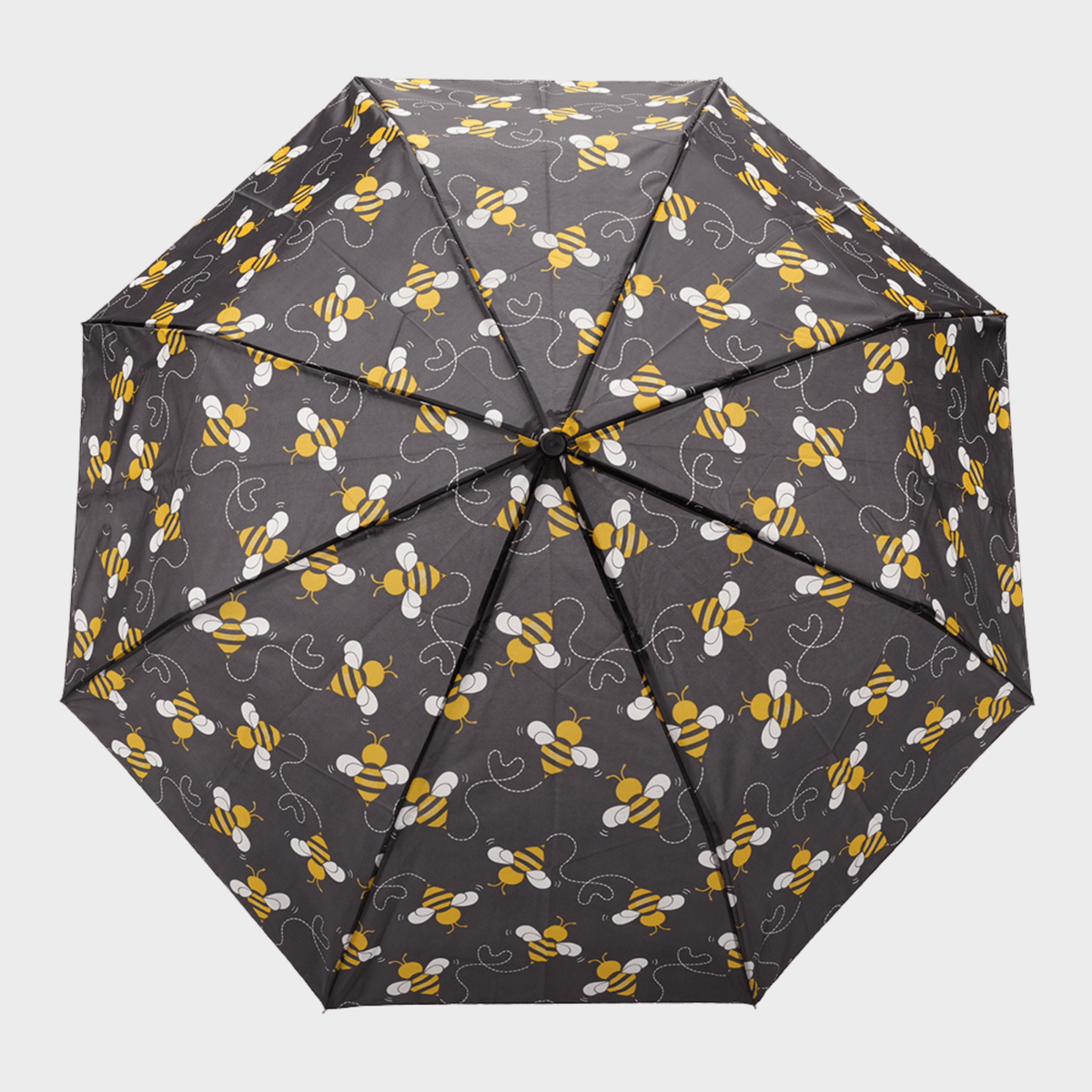 Bee Heart Print Supermini Umbrella from You Know Who's