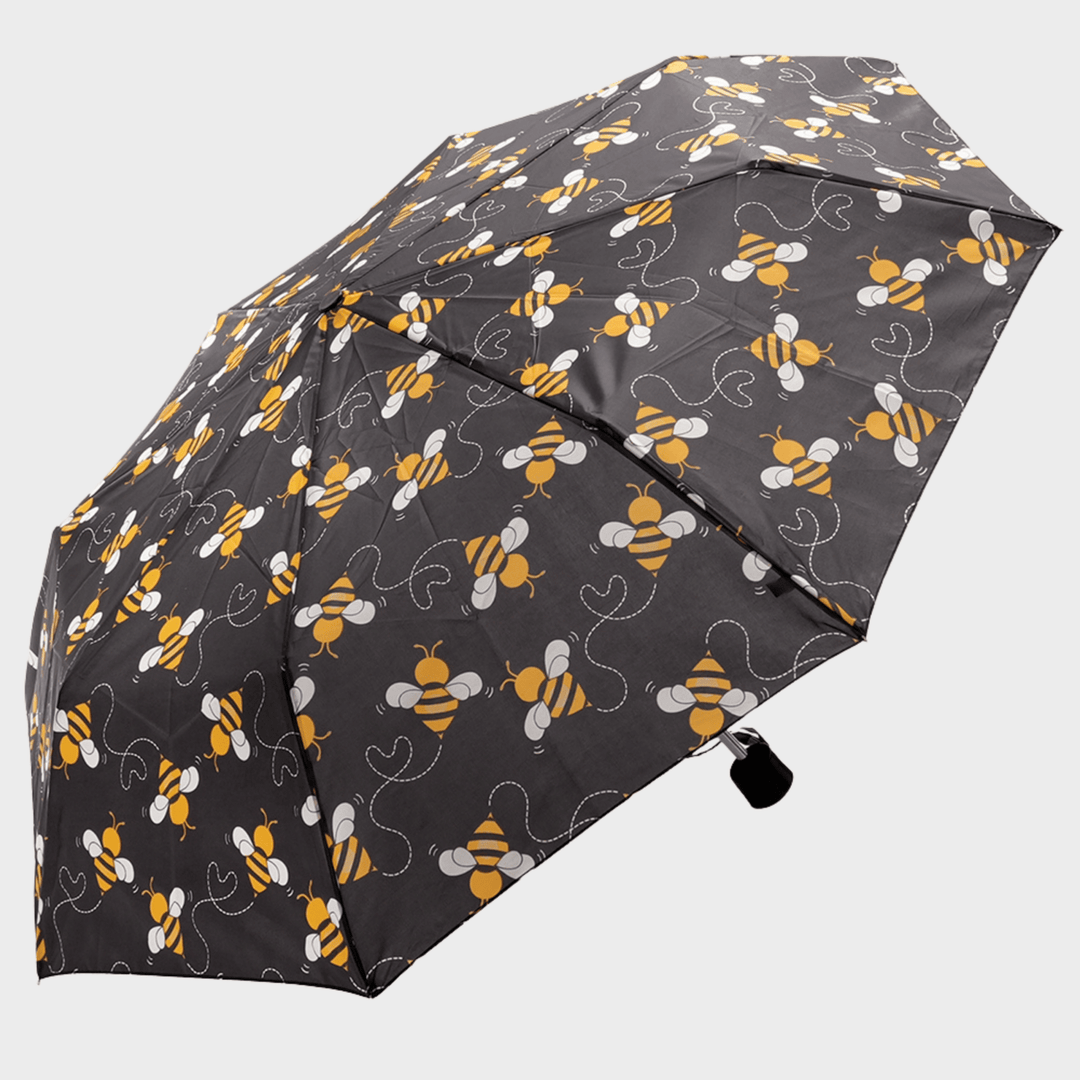 Bee Heart Print Supermini Umbrella from You Know Who's