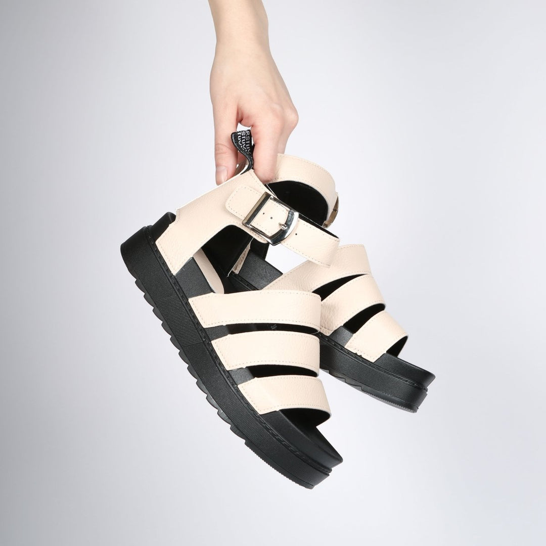 Beige Chunky Gladiator Sandal from You Know Who's