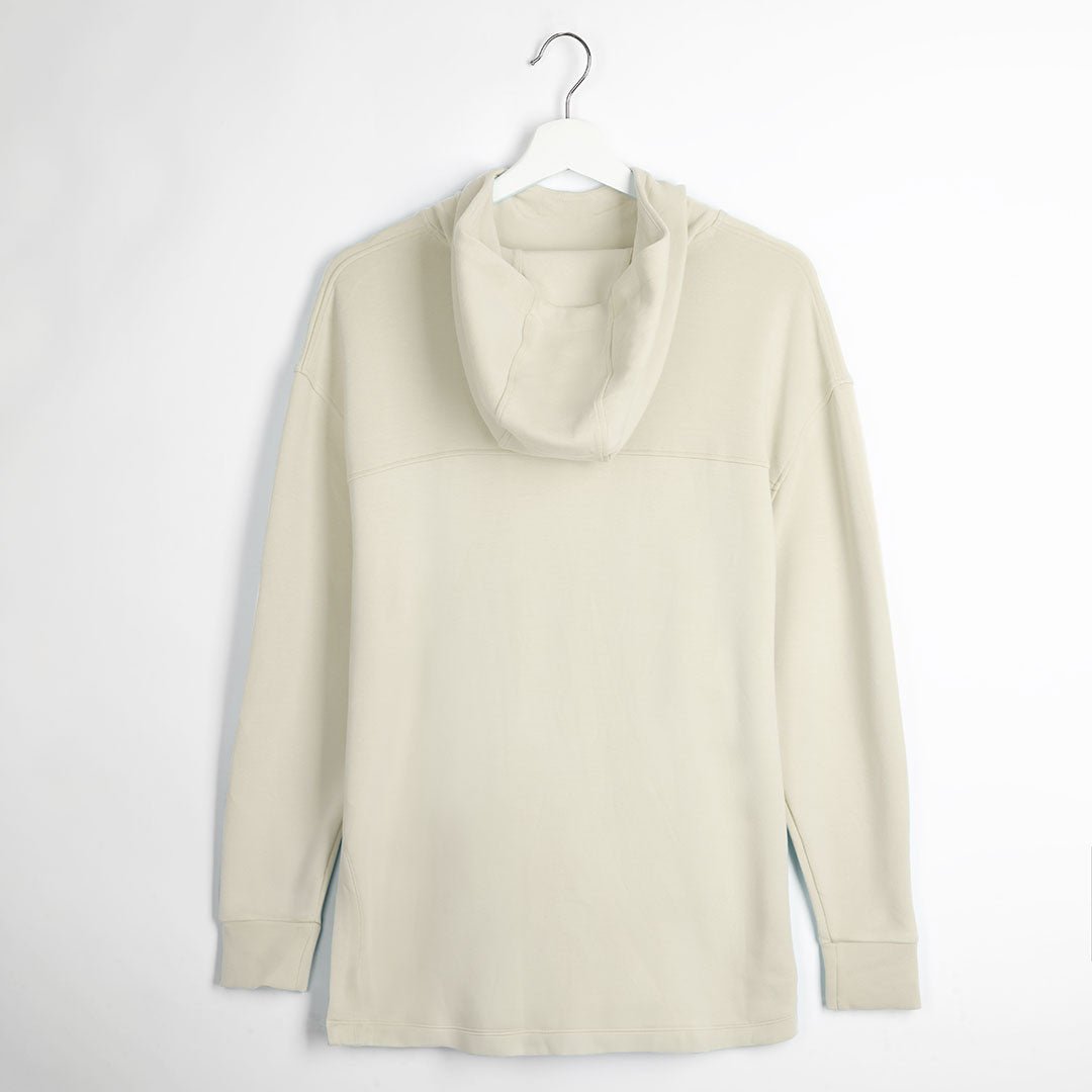 Beige Relaxed Fit Yoga Hoodie from You Know Who's
