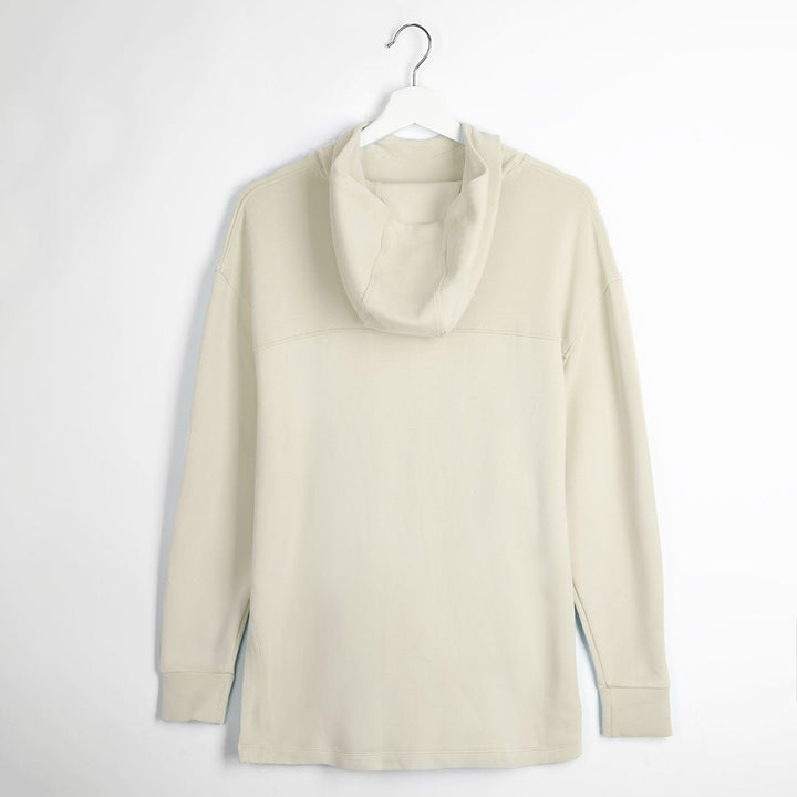 Beige Relaxed Fit Yoga Hoodie from You Know Who's
