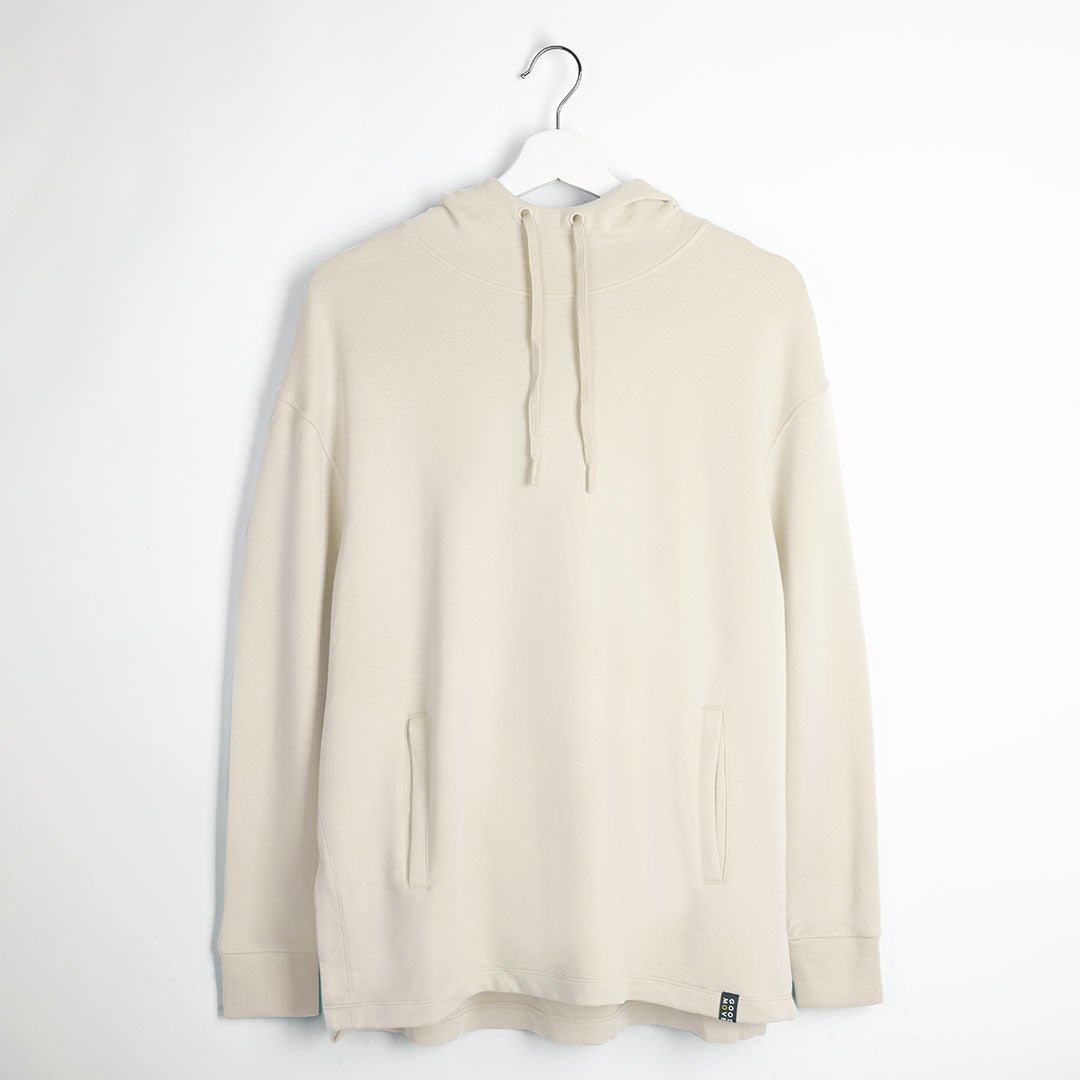 Beige Relaxed Fit Yoga Hoodie from You Know Who's