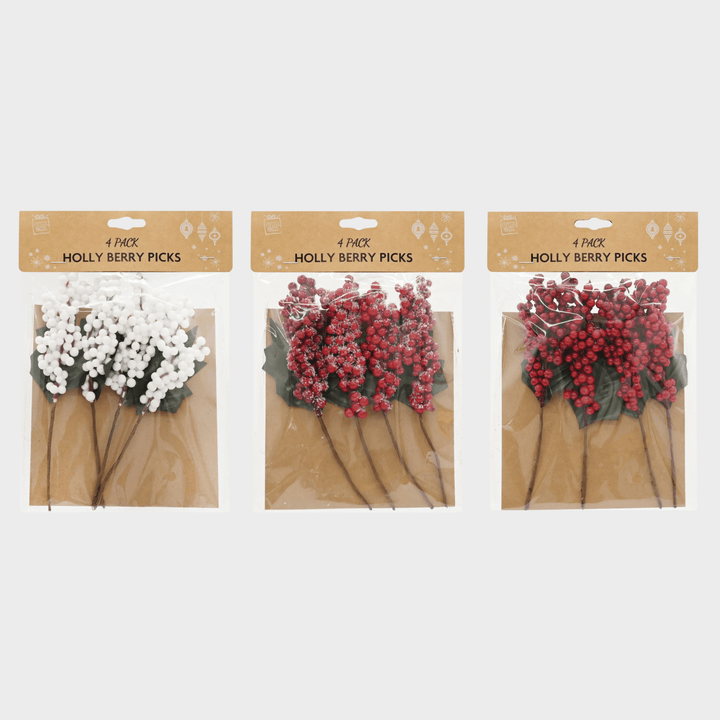 Berry pick 4pk 17cm asst from You Know Who's