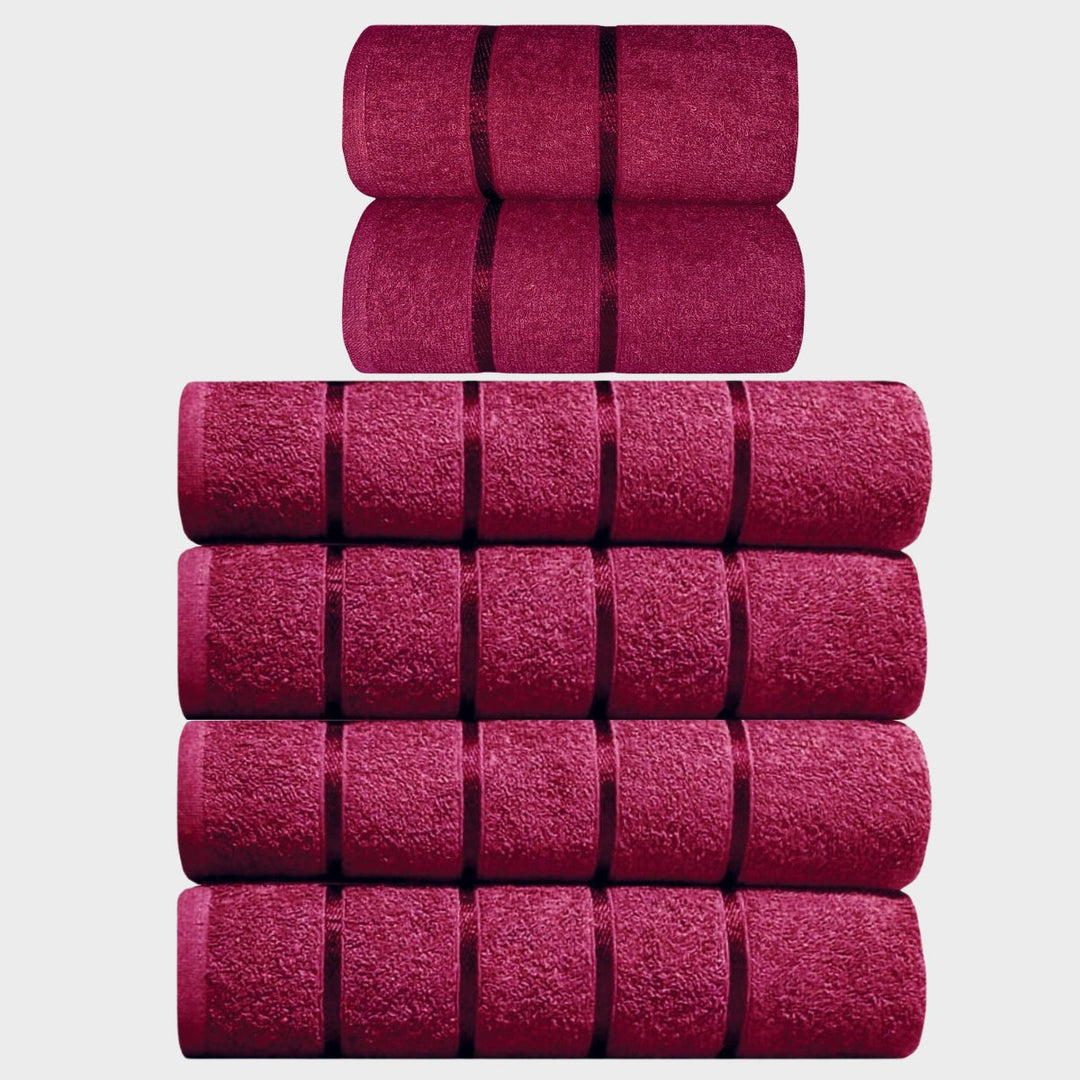 Berry Red Towels from You Know Who's
