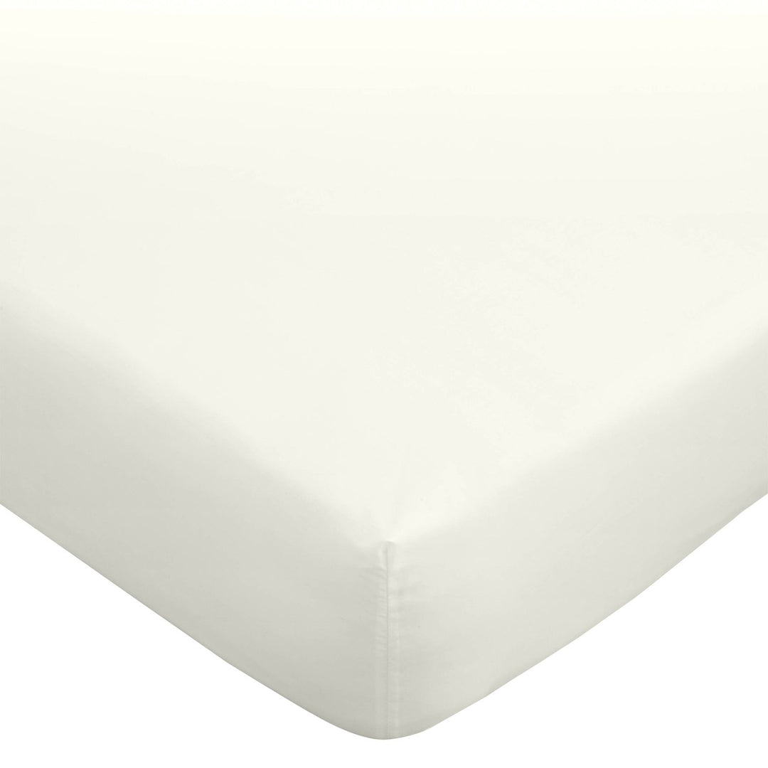 Bianca Cream Egyptian Cotton Fitted Sheet from You Know Who's