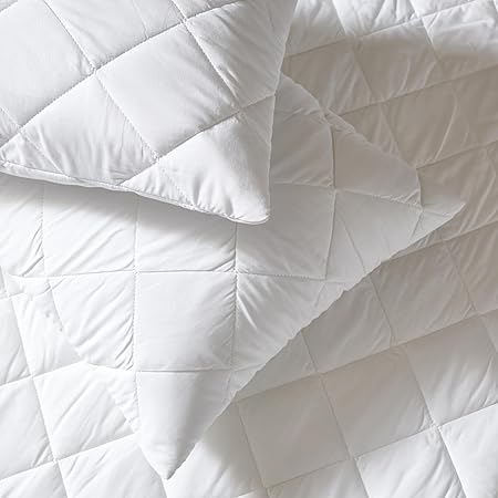 Bianca Pure Quality White Temp Control Pillow Protectors x 2 from You Know Who's