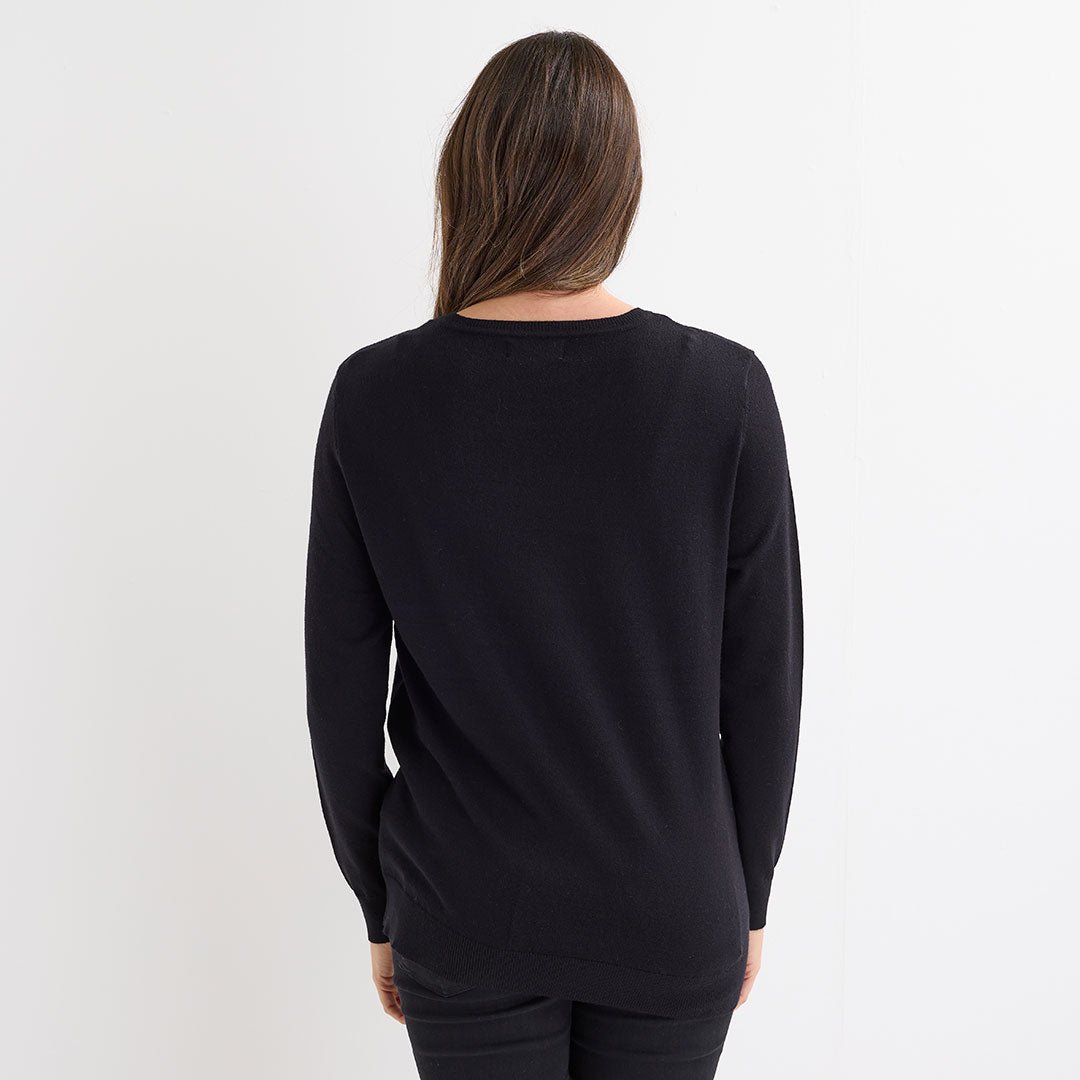 Black Bunting Christmas Jumper from You Know Who's