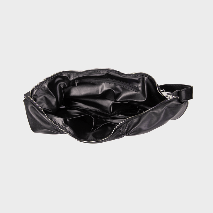 Black Butterfly Ruched Bag from You Know Who's