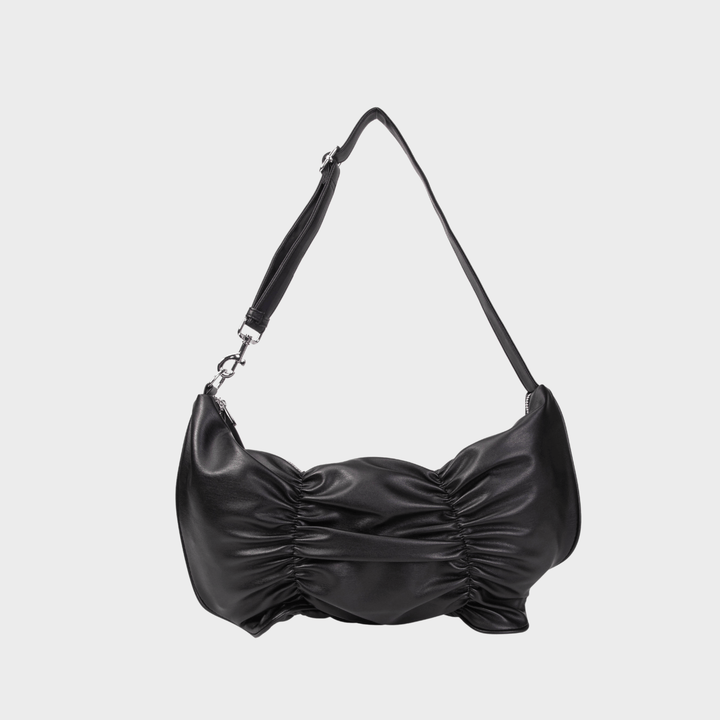 Black Butterfly Ruched Bag from You Know Who's