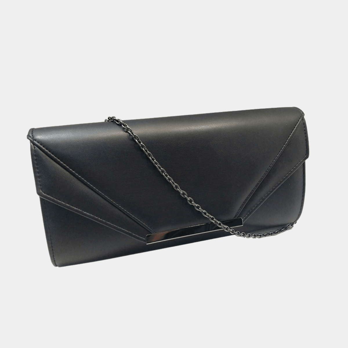 Black Envelope Clutch Bag from You Know Who's