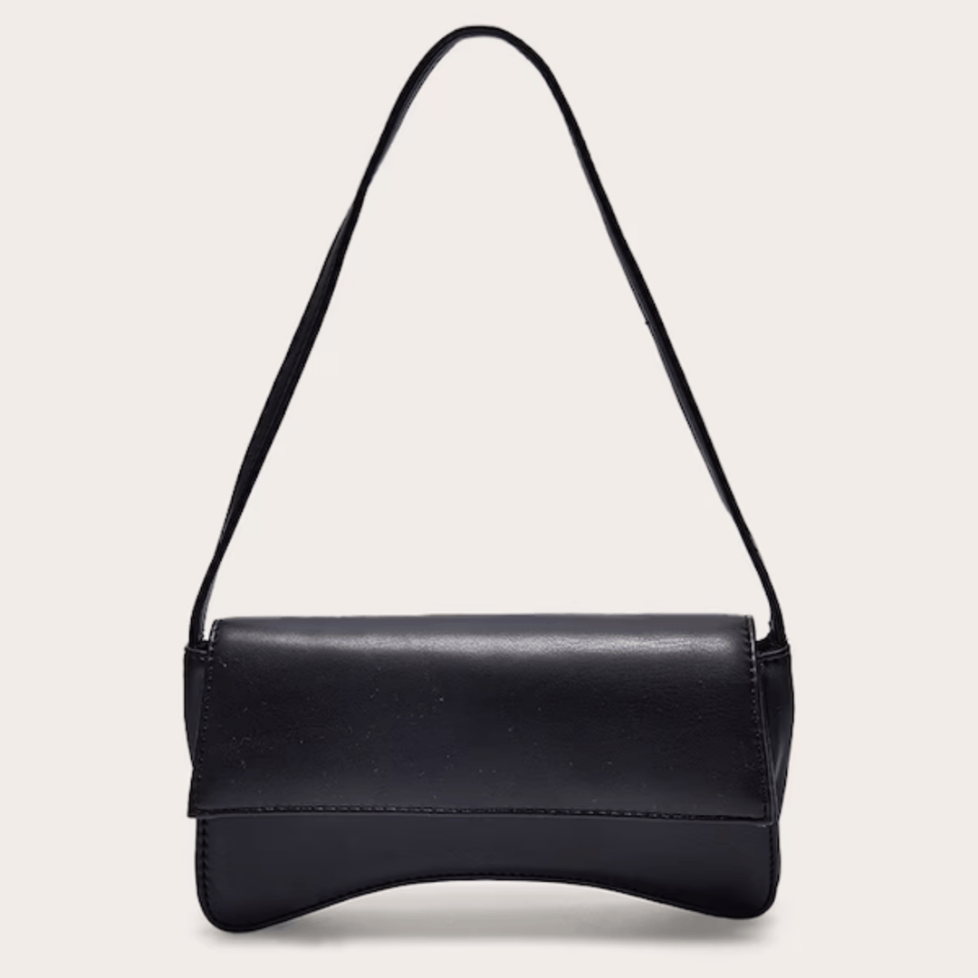 Black Flap Over Bag from You Know Who's