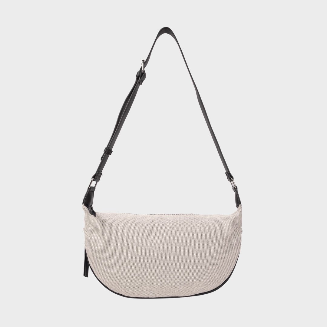 Black Half Moon Crossbody Bag from You Know Who's