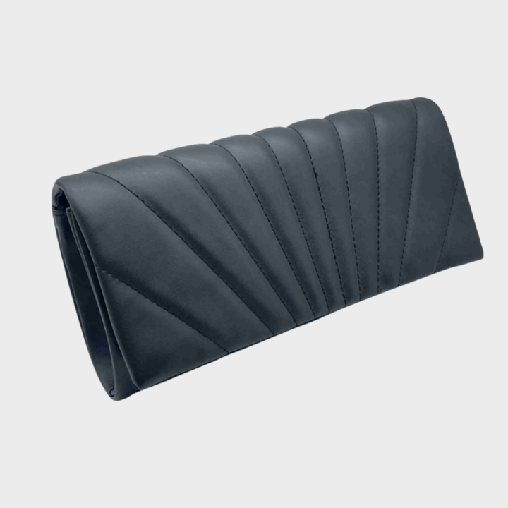 Black Long Shell Clutch Bag from You Know Who's