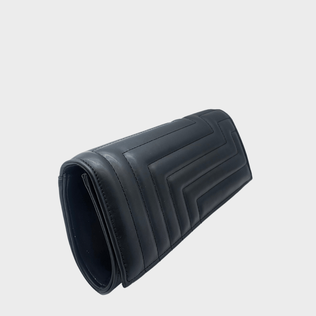 Black Long Shell Quilted Bag from You Know Who's