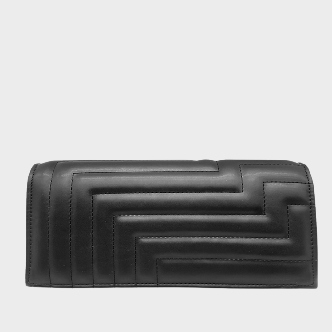 Black Long Shell Quilted Bag from You Know Who's