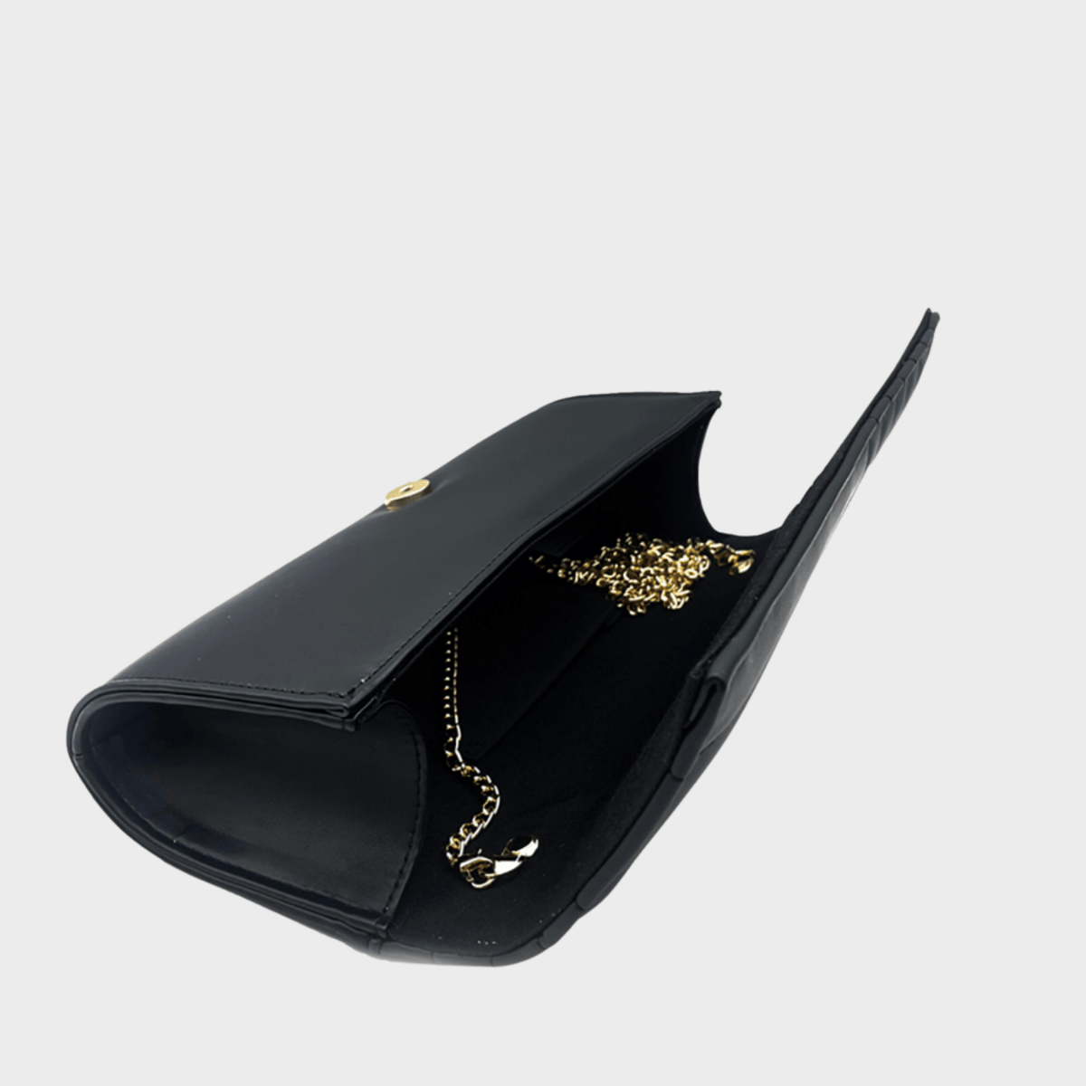 Black Long Shell Quilted Bag from You Know Who's