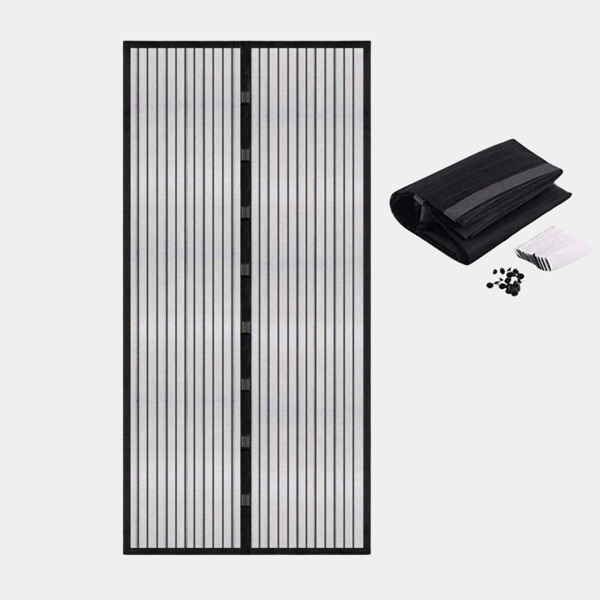 Black Magnetic Door Curtain from You Know Who's