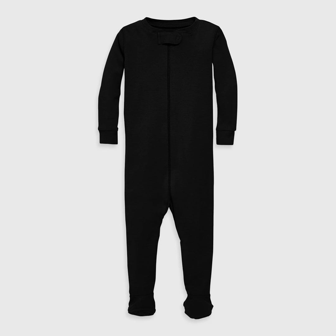 Black Organic Unisex Sleepsuit from You Know Who's