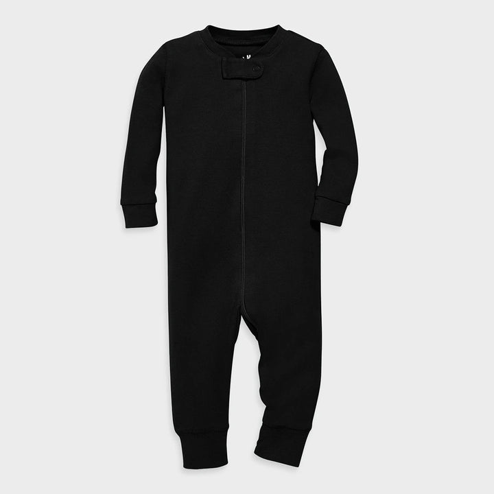 Black Organic Unisex Sleepsuit from You Know Who's