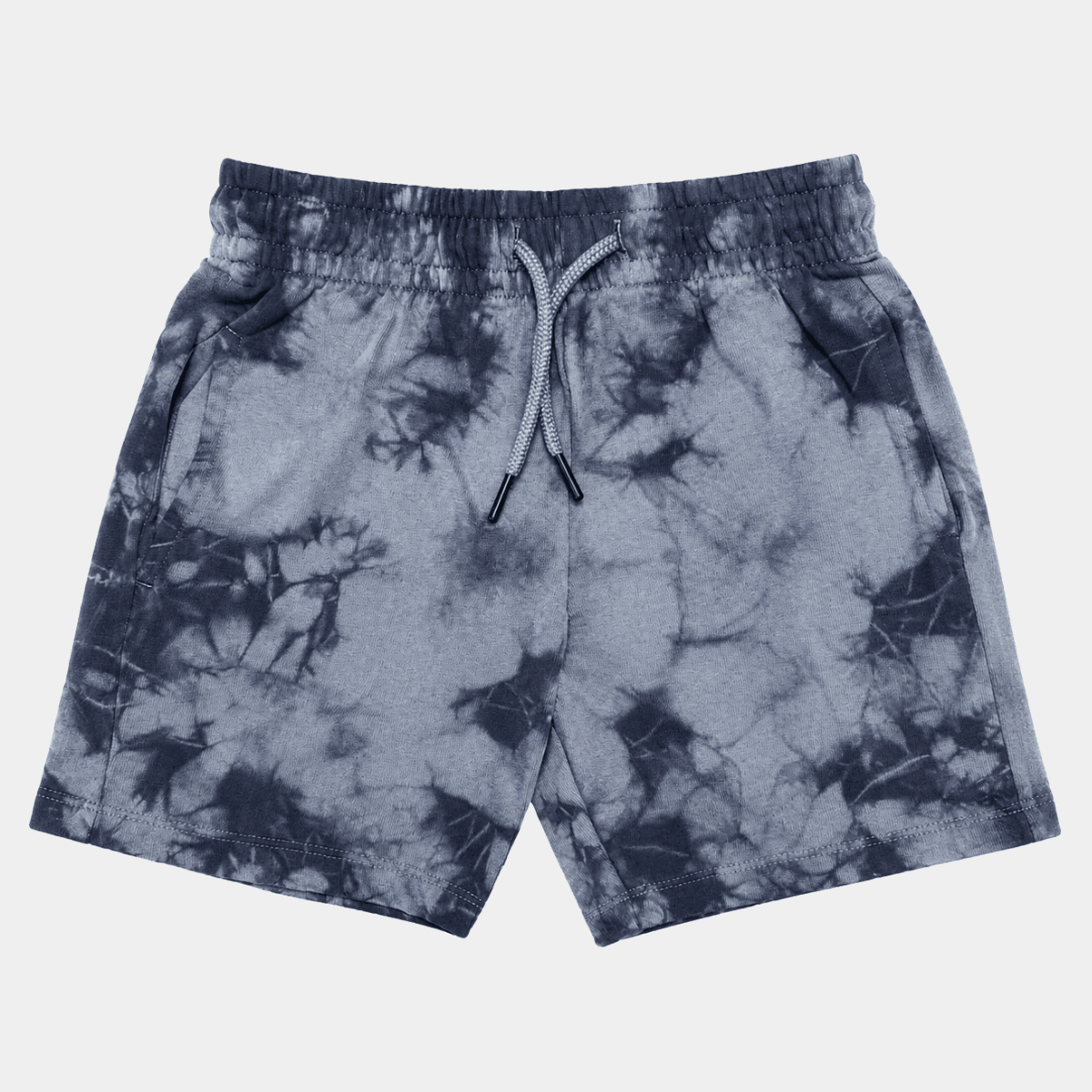 Black Tye Dye Printed Jersey Shorts from You Know Who's